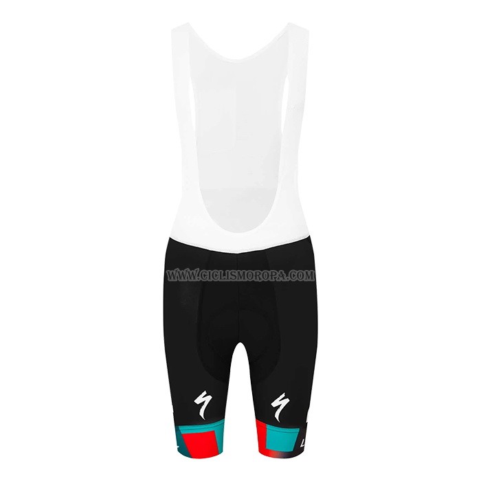 2023 Ropa Ciclismo Mujer Bora Hansgrohe Verde Mangas Cortas y Culotte Corto